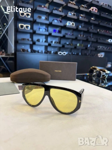 очила с черен обикновен калъф и ув защита tom ford prada, снимка 6 - Слънчеви и диоптрични очила - 53251829