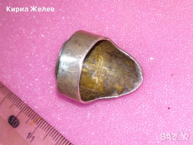 МАРКОВ ФИГУРАЛЕН СРЕБЪРЕН ПРЪСТЕН СРЕБРО 925 БИЖУ ХУДОЖЕСТВЕНА МАЙСТОРСКА РЪЧНА АРТ ИЗРАБОТКА 41956, снимка 15 - Пръстени - 44390901