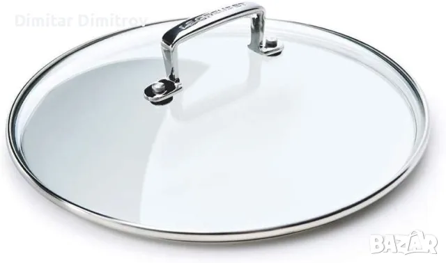 Стъклен капак Le Creuset 30 см. нов