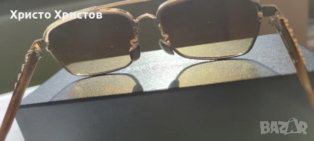 Мъжки луксозни слънчеви очила Chrome Hearts DO NAD GO, снимка 10 - Слънчеви и диоптрични очила - 47351049