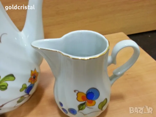 Стар български порцелан чайник заханица латиера , снимка 9 - Антикварни и старинни предмети - 49426049