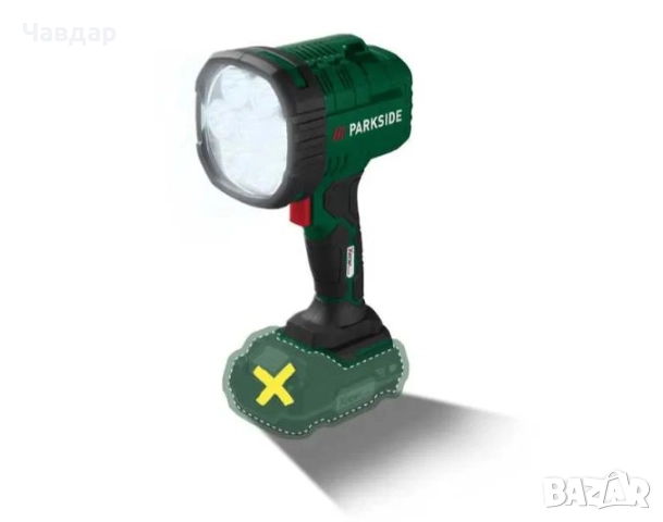 Parkside акумулаторен LED прожектор 20V-2500 Lm, снимка 6 - Други инструменти - 51497221