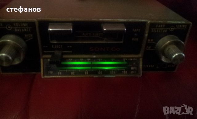 Ретро радио касетофон за автомобил  SONT,CO кадилак , снимка 11 - Антикварни и старинни предмети - 36150608