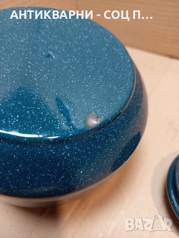 Соц Стар Чисто Нов Емайлиран Чайник. НОМЕР 1700., снимка 7 - Антикварни и старинни предмети - 53818829