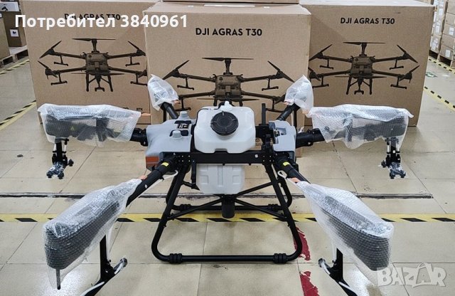 DJI Agras T30 with RC and Spray System, снимка 1 - Дронове и аксесоари - 42343003