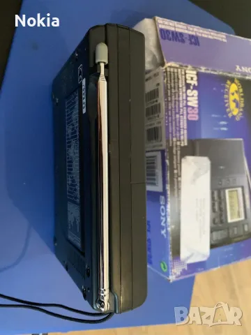 Sony ICF-SW30 FM Stereo/MW/SW1-10 PLL Synthesizer Receiver (BCL Radio), снимка 5 - Други музикални жанрове - 50110907