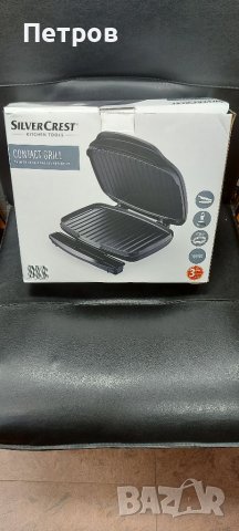 Контакт Грил Silver Crest, снимка 3 - Скари - 40733642
