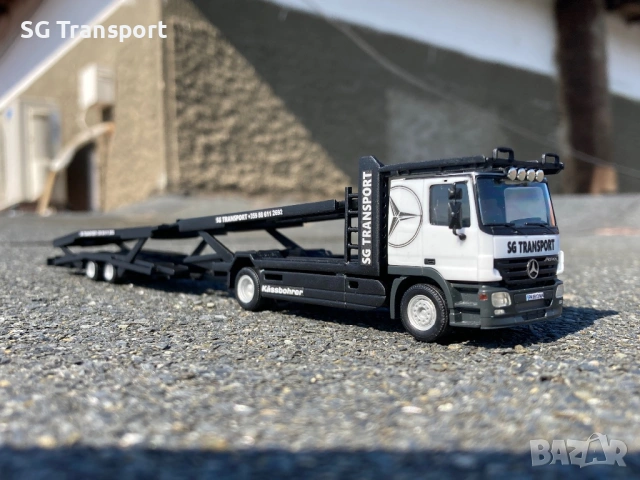 Mercedes Actros 1844 Kassbohrer Автовоз, снимка 6 - Колекции - 53723938