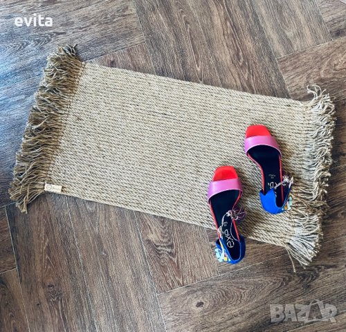 Ръчно изработена изтривалка/килимче за входна врата