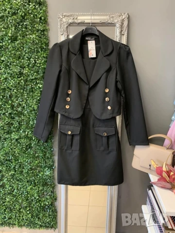 дамски комплект сако и рокля , снимка 2 - Комплекти - 50871821