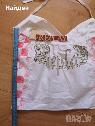 Нов дамски топ / потник Replay, снимка 8 - Потници - 42177212