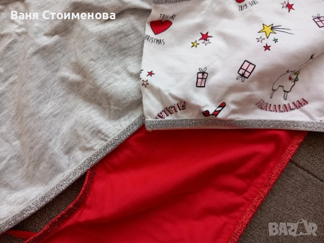Комплект Коледни бюстиета9, снимка 3 - Детско бельо и бански  - 52100827