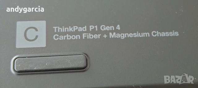  Intel Core i7 11850H/NVidia Quadro T1200 4GB/16 IPS QHD+/16GB RAM/512GB SSD/Lenovo ThinkPad P1 Gen4, снимка 7 - Лаптопи за работа - 53782766