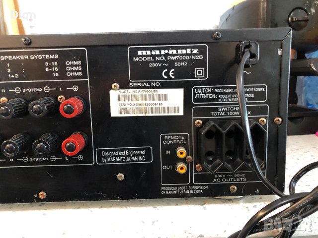 Marantz PM-7000, снимка 12 - Ресийвъри, усилватели, смесителни пултове - 41399567