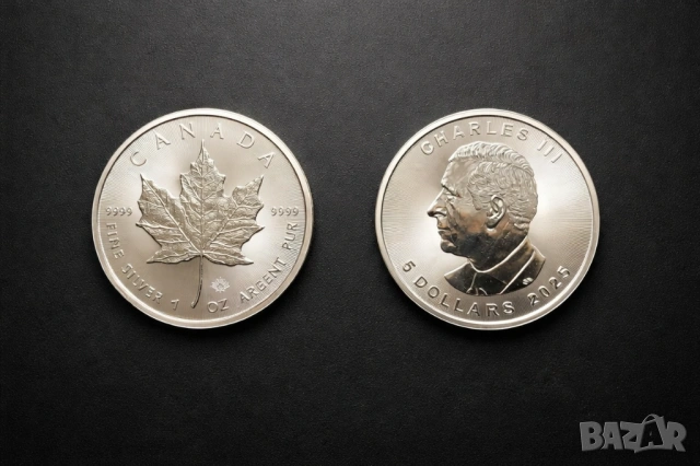 Ексклузивен комплект "Петте класики"-Сет - 5 Сребърни инвестиционни монети по 1 тройунция – 2025 г.!, снимка 7 - Нумизматика и бонистика - 53450843