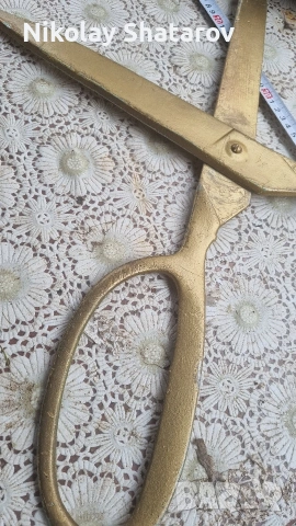 Голяма рекламна ножица , снимка 6 - Антикварни и старинни предмети - 53382106