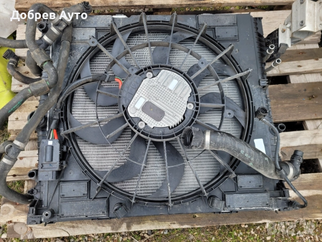 Комплект радиатори с перка и дифузьори за BMW X4M Competition G02 2022г, снимка 2 - Части - 52672379