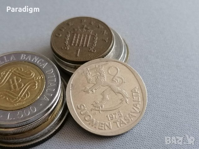 Монета - Финландия - 1 марка | 1975г., снимка 2 - Нумизматика и бонистика - 39712165