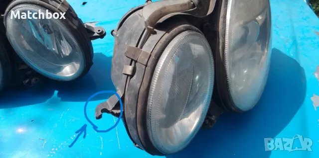 Фарове за Мерцедес W211 280 2004г ксенон, снимка 5 - Части - 49919418