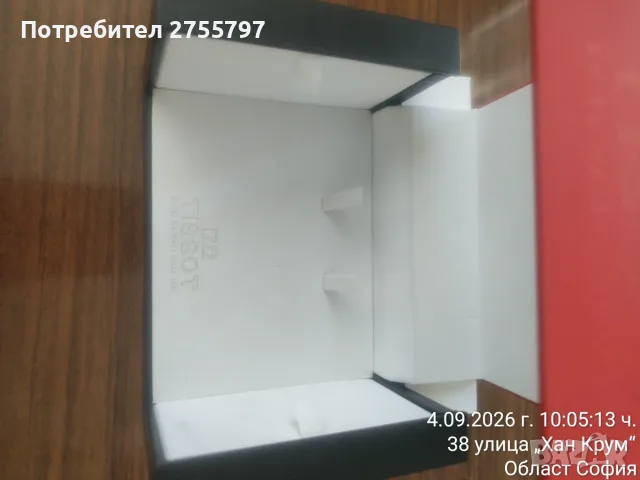 Продавам нов  часовник Tissot PR100, снимка 5 - Други ценни предмети - 55335269