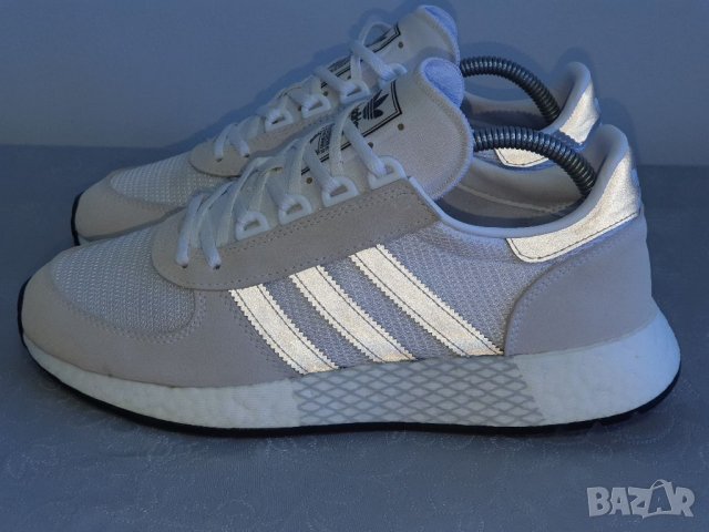 ADIDAS Marathon Tech 'White Silver Metallic 42 номер , снимка 2 - Маратонки - 39983316
