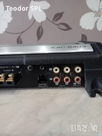 kenwood kac-8403 4 канален усилвател, снимка 6 - Аксесоари и консумативи - 48108168