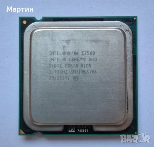 Процесор Intel Е8500 Core 2 DUO 3.16GHz LGA 775, снимка 2 - Процесори - 50719225