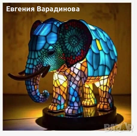 Нощна лампа- различни животинки, снимка 2 - Настолни лампи - 53411921