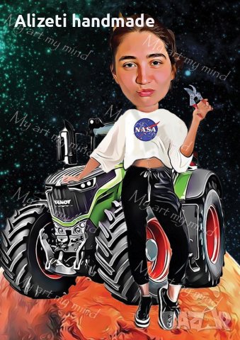 Карикатури по поръчка, снимка 2 - Картини - 40240723