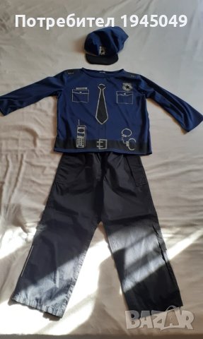 Детски полицейски костюм - 6 год.