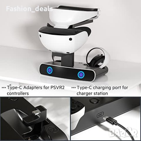 Нова Стойка за зареждане/зарядна станция Type C/Адаптер, стойка за зареждане/Подарък, снимка 2 - Друга електроника - 41139716