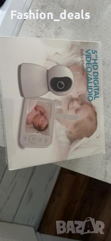 Нов Монитор за Бебе с Панорамна Камера и Двупосочен Звук, снимка 8 - Бебефони - 42549107