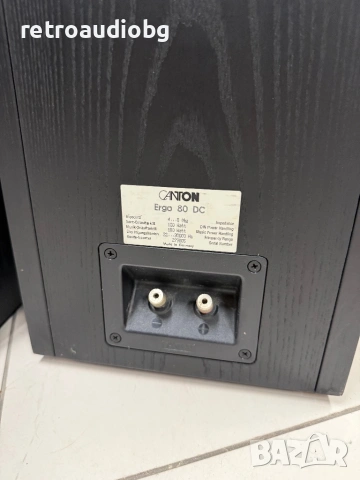 🔉Ретро трилентови подови тонколони CANTON Ergo 80 DC - 120-180W - 4 ома - Made in Germany🔉, снимка 5 - Тонколони - 52255488
