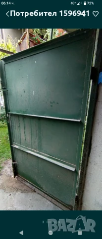 Метална гаражна врата, снимка 2 - Гаражни врати - 50528637