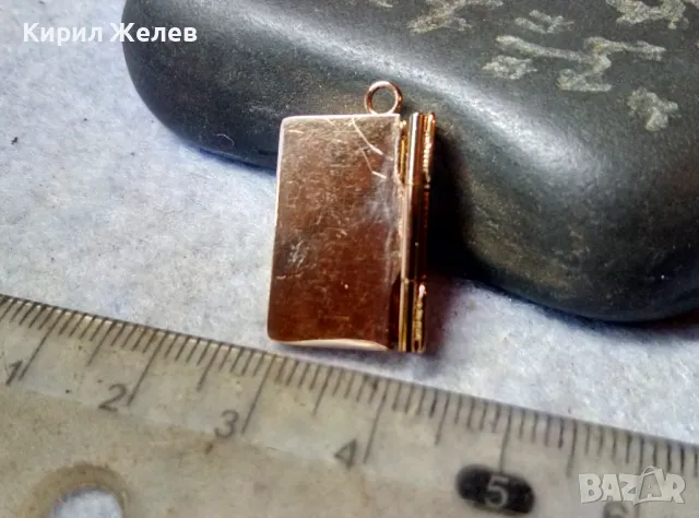 НЕЖЕН ПОЗЛАТЕН ВИНТИДЖ СТИЛ ПЕНДАНТ АРТ ВИСУЛКА от БЛАГОРОДНА СТОМАНА 48822, снимка 5 - Колиета, медальони, синджири - 48842398