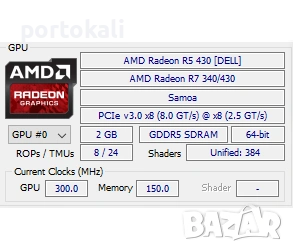 +Гаранция Видеокарта 2GB GPU видео карта AMD Radeon R5 430, снимка 7 - Видеокарти - 53389743