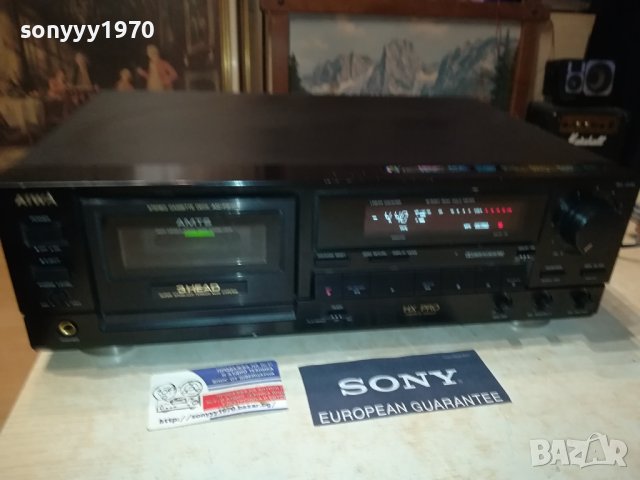 AIWA AD-F810E 3HEAD DECK-MADE IN JAPAN-SWISS 2207231907, снимка 4 - Декове - 41628619