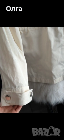 козина от сребърна лисица и писетс, снимка 5 - Чанти - 53653965