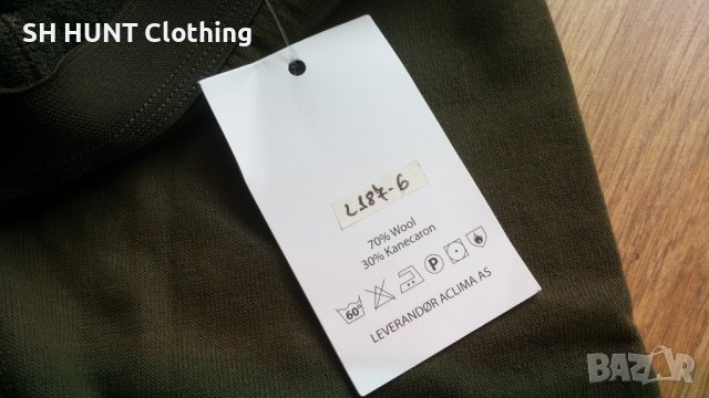 ACLIMA AS 70% Wool 30% Kanecaron размер S - M за лов риболов и туризъм термо долница - 312, снимка 7 - Спортни дрехи, екипи - 42038438