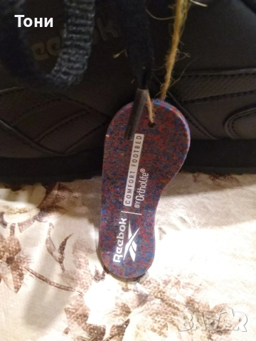 REEBOK Оригинал Нови Дамски Маратонки от Естествена Кожа 40, снимка 6 - Маратонки - 52667899