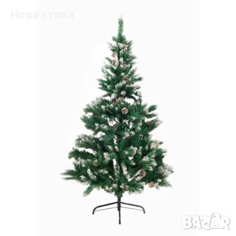 Изкуствена коледна елха, 150 см, снимка 1