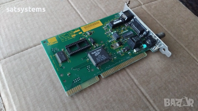 3COM 3C509B-C 10Mbps EtherLink III 16-bit ISA Network Adapter Card, снимка 4 - Мрежови адаптери - 53698422