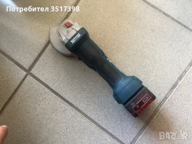 Акумулаторен ъглошлайф Bosch, снимка 9 - Други инструменти - 44786841