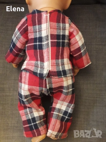 Пижама за кукла Бейби Борн 43см, снимка 3 - Кукли - 52641245
