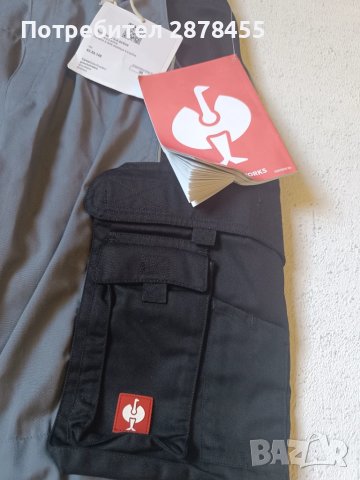 Нов с етикети! Engelbert Strauss мъжки работен панталон, снимка 6 - Панталони - 50702418