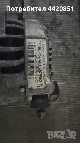 Динамо / Алтернатор за Toyota Yaris 2003 - 27060-0J040, снимка 2 - Части - 49907565