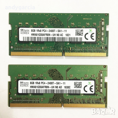 16GB DDR4 2133mhz Samsung Hynix SO-DIMM (1 x 16GB) 260 Pin PC4 17000, снимка 4 - RAM памет - 35791028