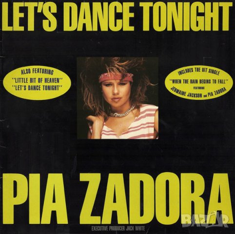 Грамофонни плочи Pia Zadora – Let's Dance Tonight, снимка 1 - Грамофонни плочи - 39937461
