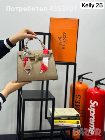 Чанта hermes, снимка 7 - Чанти - 53614754