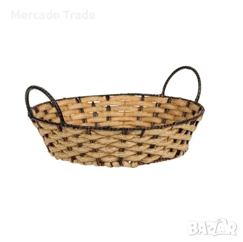 Декоративна кошница Mercado Trade, Панер, Кафяв-Екрю, снимка 1 - Аксесоари за кухня - 48796739